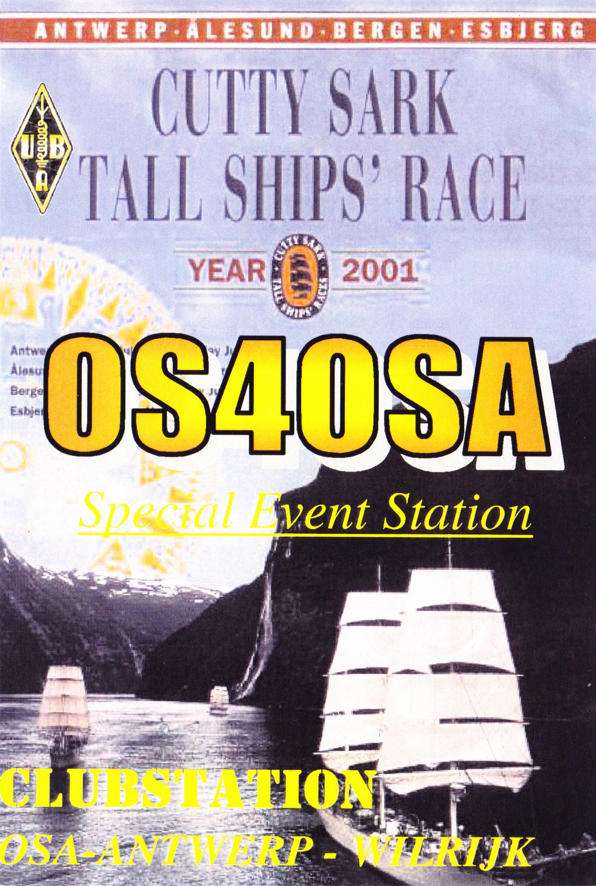 qsl kaart osa os40osa